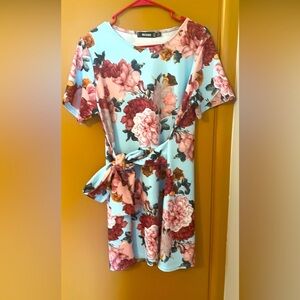 Misguided floral dress